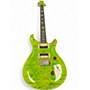 Used PRS SE Custom 24 ELECTRIC GREEN Solid Body Electric Guitar ELECTRIC GREEN