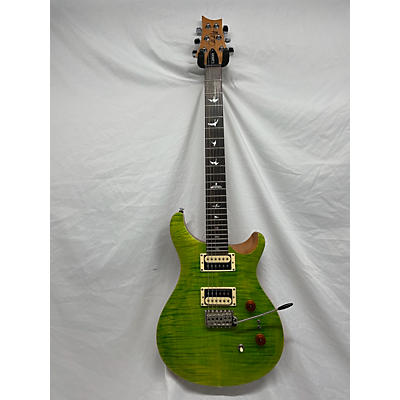 PRS Used PRS SE Custom 24 ERIZA VERDE Solid Body Electric Guitar