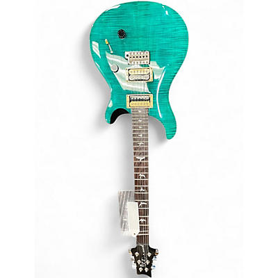 Used PRS SE Custom 24 Emerald Green Solid Body Electric Guitar