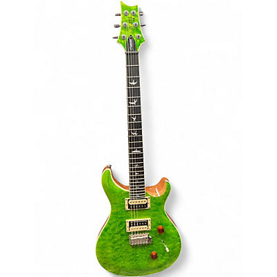 Used PRS SE Custom 24 Emerald Green Solid Body Electric Guitar