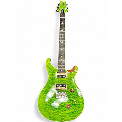 PRS Used PRS  SE Custom 24 Eriza Verde Green Solid Body Electric Guitar