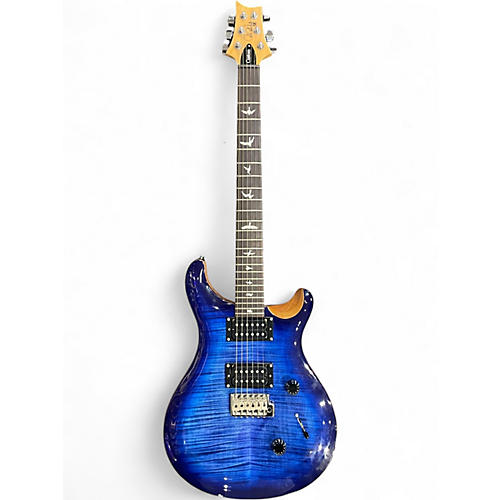 Used PRS SE Custom 24 FADED BLUE BURST Solid Body Electric Guitar FADED BLUE BURST