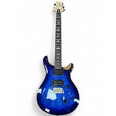 Used PRS SE Custom 24 FADED BLUE BURST Solid Body Electric Guitar