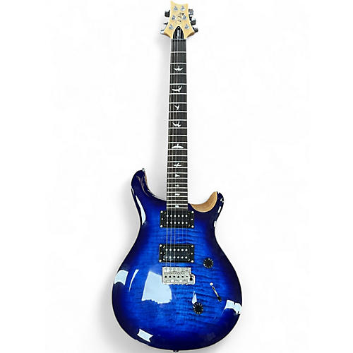 Used PRS SE Custom 24 FADED BLUE BURST Solid Body Electric Guitar FADED BLUE BURST