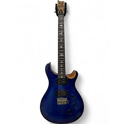 Used PRS SE Custom 24 FADED BLUE Solid Body Electric Guitar
