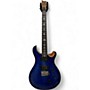 Used PRS SE Custom 24 FADED BLUE Solid Body Electric Guitar FADED BLUE