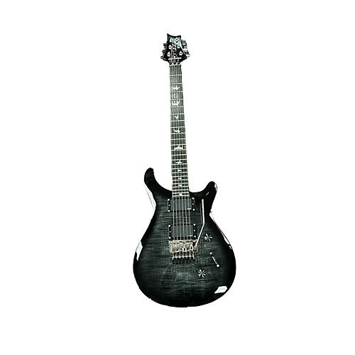 PRS Used PRS SE Custom 24 FR Black Solid Body Electric Guitar Black