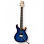 Used PRS SE Custom 24 Faded Blue Burst Solid Body Electric Guitar Faded Blue Burst