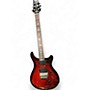 Used PRS SE Custom 24 Floyd Dark Cherry Burst Solid Body Electric Guitar Dark Cherry Burst
