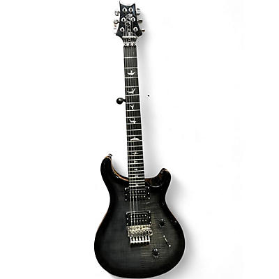 Used PRS SE Custom 24 Floyd Rose Charcoal Solid Body Electric Guitar