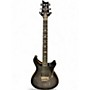 Used PRS SE Custom 24 Floyd Trans Black Solid Body Electric Guitar Trans Black