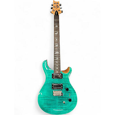 Used PRS SE Custom 24 GREEN Solid Body Electric Guitar