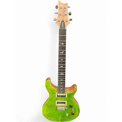 Used PRS SE Custom 24 GREEN Solid Body Electric Guitar