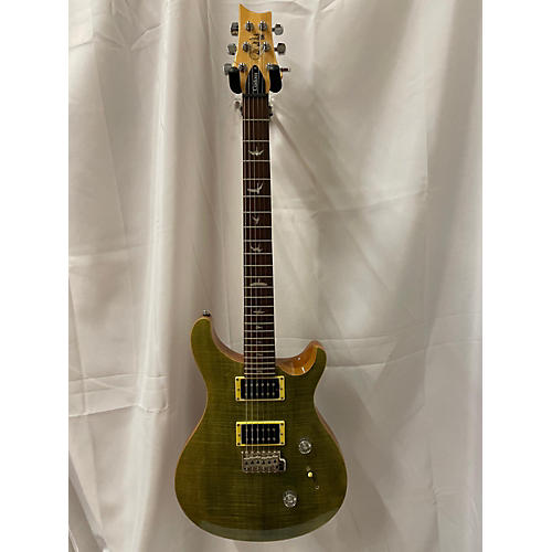 PRS Used PRS SE Custom 24 Green Solid Body Electric Guitar Green