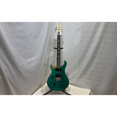 PRS Used PRS SE Custom 24 Green Solid Body Electric Guitar