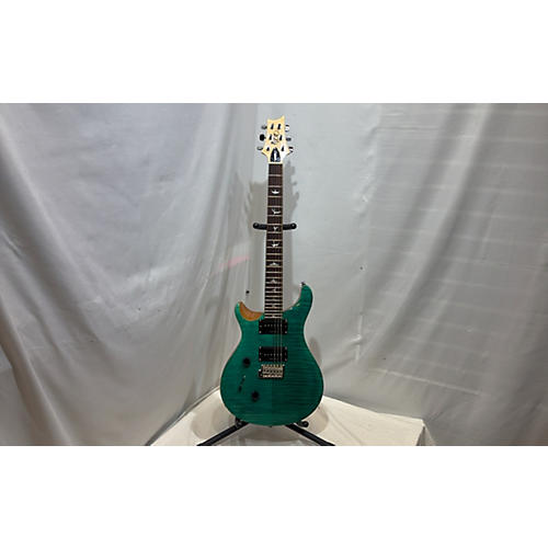 PRS Used PRS SE Custom 24 Green Solid Body Electric Guitar Green