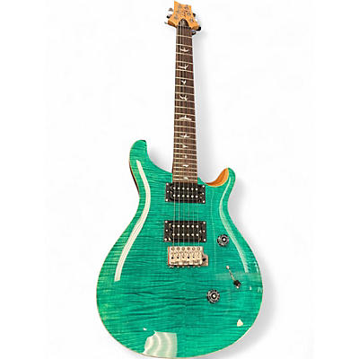 Used PRS SE Custom 24 Green Solid Body Electric Guitar