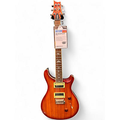 Used PRS SE Custom 24 Honey Burst Solid Body Electric Guitar