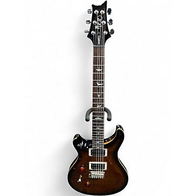 Used PRS SE Custom 24 LEFT HANDED Tobacco Burst Solid Body Electric Guitar