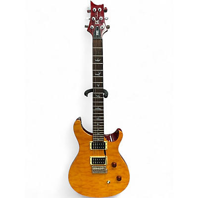 Used PRS SE Custom 24 LEMON QUILT  Solid Body Electric Guitar