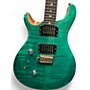 Used PRS SE Custom 24 LH Sapphire Blue Trans Solid Body Electric Guitar Sapphire Blue Trans