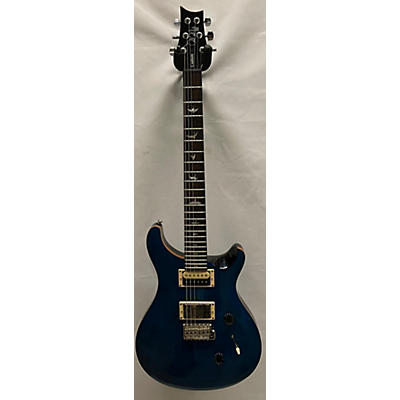 PRS Used PRS SE Custom 24 Lake Blue Solid Body Electric Guitar