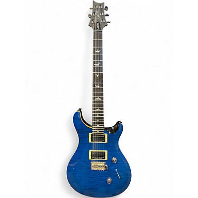 Used PRS SE Custom 24 Lake Blue Solid Body Electric Guitar