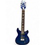 Used PRS SE Custom 24 Lake Blue Solid Body Electric Guitar Lake Blue