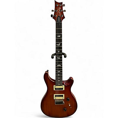 Used PRS SE Custom 24 Limited Edition Koa Amber Solid Body Electric Guitar