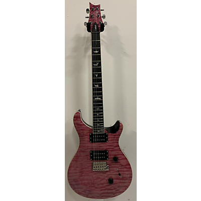 PRS Used PRS SE Custom 24 MAGENTA Solid Body Electric Guitar