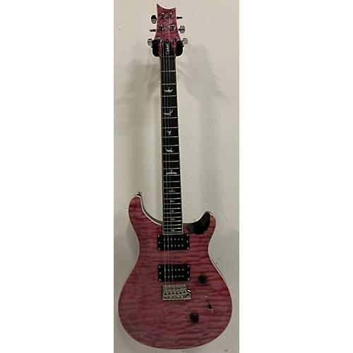 PRS Used PRS SE Custom 24 MAGENTA Solid Body Electric Guitar MAGENTA