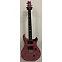 Used PRS Used PRS SE Custom 24 MAGENTA Solid Body Electric Guitar MAGENTA