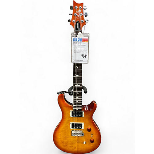 PRS Used PRS SE Custom 24 McCarty Tobacco Sunburst Solid Body Electric Guitar McCarty Tobacco Sunburst