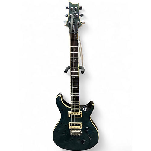 Used PRS SE Custom 24 Ocean Blue Solid Body Electric Guitar Ocean Blue