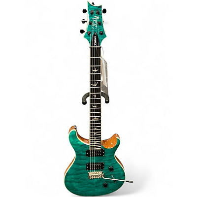 Used PRS SE Custom 24 Ocean Turquoise Solid Body Electric Guitar