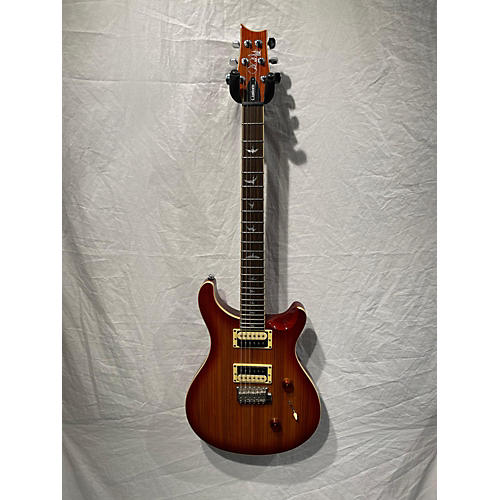 PRS Used PRS SE Custom 24 Orange Solid Body Electric Guitar Orange