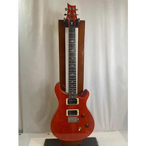 PRS Used PRS SE Custom 24 Orange Solid Body Electric Guitar Orange