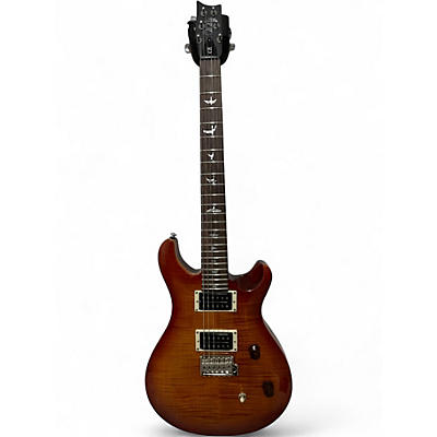 Used PRS SE Custom 24 Orange Solid Body Electric Guitar