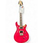 Used PRS SE Custom 24 PINK Solid Body Electric Guitar PINK