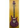 Used PRS Used PRS SE Custom 24 PUR Solid Body Electric Guitar Trans Purple