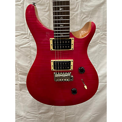 PRS Used PRS SE Custom 24 Pink Solid Body Electric Guitar