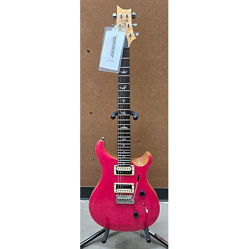 PRS Used PRS SE Custom 24 Pink Solid Body Electric Guitar Pink