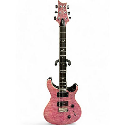 PRS Used PRS SE Custom 24 Pink Solid Body Electric Guitar