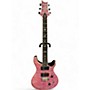 Used PRS Used PRS SE Custom 24 Pink Solid Body Electric Guitar Pink