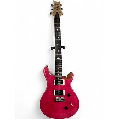 PRS Used PRS SE Custom 24 Pink Solid Body Electric Guitar