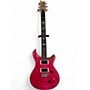 Used PRS SE Custom 24 Pink Solid Body Electric Guitar Pink