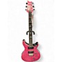 Used PRS SE Custom 24 Pink Solid Body Electric Guitar Pink