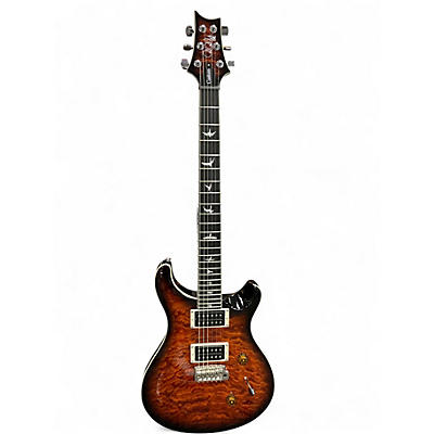 Used PRS SE Custom 24 QUILTED MPALE 2 Color Sunburst Solid Body Electric Guitar