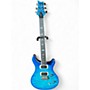 Used PRS SE Custom 24 Quilt Top Lake Blue Solid Body Electric Guitar Lake Blue