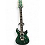 Used PRS SE Custom 24 Quilt Top Teal Black Solid Body Electric Guitar Teal Black